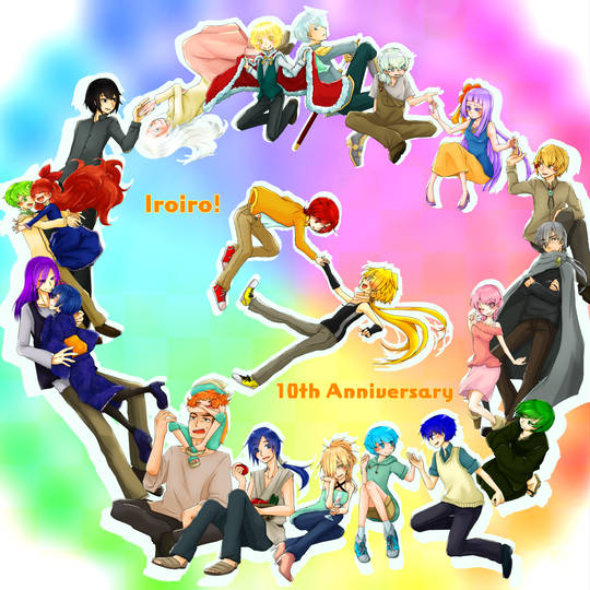 色擬人化 いろぎじんか とは ピクシブ百科事典