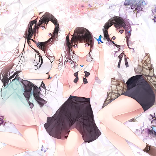 胡蝶三姉妹 こちょうさんしまい とは ピクシブ百科事典