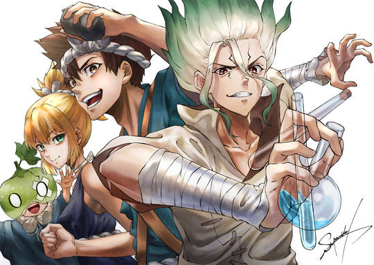 Dr Stone どくたーすとーん とは ピクシブ百科事典