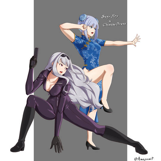 女スパイ おんなすぱい とは ピクシブ百科事典