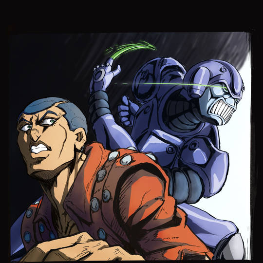 ジョジョリアルペイントシート ホルマジオ リトルフィート モンスト