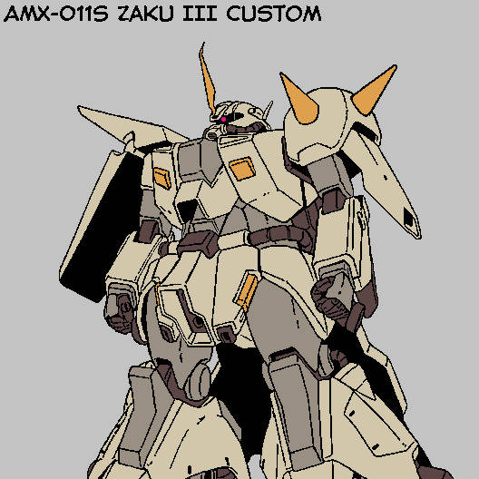 サイコガンダムMarkII、ザクIII改 （サイコガンダムMk-IIの