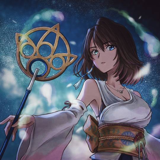 ファイナルファンタジー10　風呂敷 ＜ユウナ＞　FF10 ファイナルファンタジーⅩ ユウナ