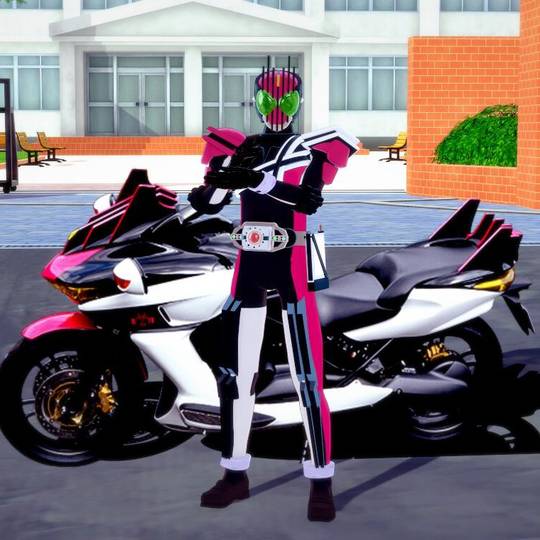 仮面ライダーディケイド、バイクセット sddefault.jpg