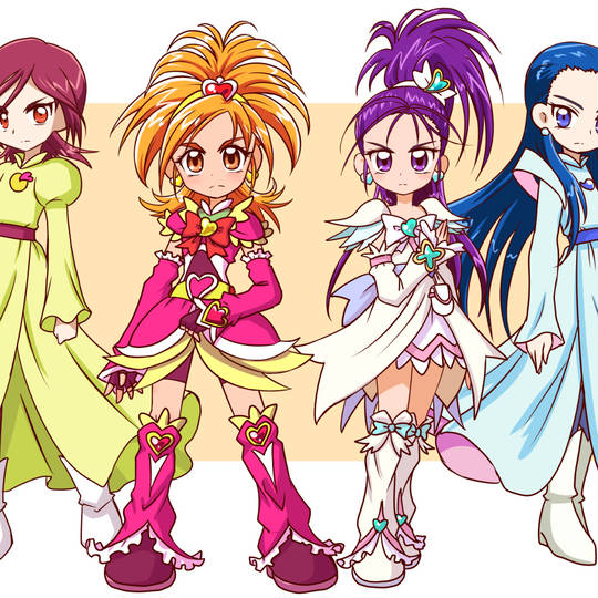 リ*ア様 ふたりはプリキュア スプラッシュスター ハーフケット ふたり