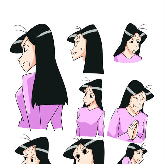 クレヨンしんちゃん まつざか先生 セル画 クレヨンしんちゃん まつざか先生 セル画 まつざか梅 (まつざか