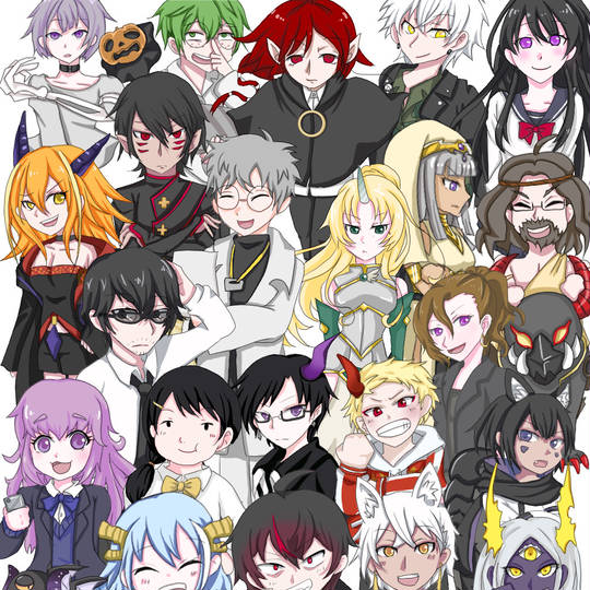 混血のカレコレ カゲチヨ ラバーストラップ 1周年