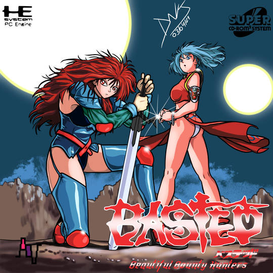 ＰCエンジン　バステッド Rare Game] PC Engine Basted Visual Collection - YouTube