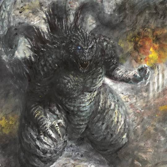 キングギドラ ゴジラ・ザ・ライドver. 「ゴジラ・ザ・ライド 大怪獣頂上決戦」 ムビモン《ゴジラ》《キングギドラ》ゴジラ・ザ・ライドver