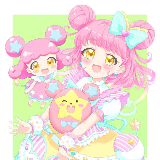 プリチャン ブリキ缶 キラッCHU プリチャン 緑川さら ブリキ缶