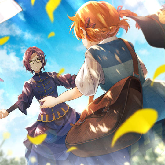 ヴァイオレット・エヴァーガーデン 永遠と自動手記人形 キャンバスアート【永遠】 ヴァイオレット・エヴァーガーデン 外伝 - 永遠と自動手記人形