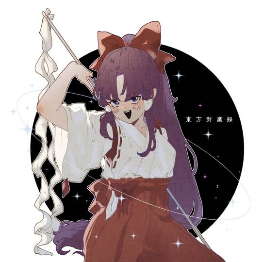 博麗霊夢(はくれいれいむ) illustration by 藤ちょこ 東方Project 1/7 完成