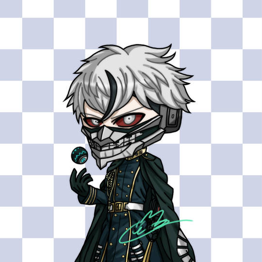 トライブナイン ポストカード ブロマイド 青山カズキ 園田不兆 オオタ