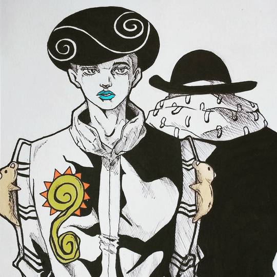 ジョジョリオン 透龍 ワンダー・オブ・U Tシャツ ジョジョの奇妙な冒険