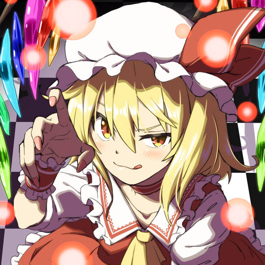きゅっとしてドカーン♪ フランドール・スカーレット 同人手描き