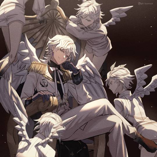 さくらん：おねむ様】悪魔執事と黒い猫 セラフィム アウターマント