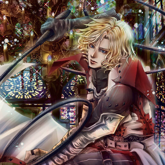 レオン・ベルモンド キャッスルヴァニア試遊プレゼント ハンカチ