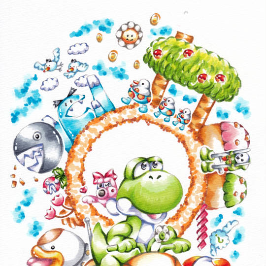 ヨッシーアイランド(マリオカート) (よっしーあいらんど)とは