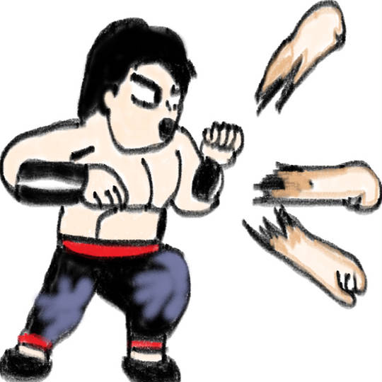 百裂拳 (ひゃくれつけん)とは【ピクシブ百科事典】