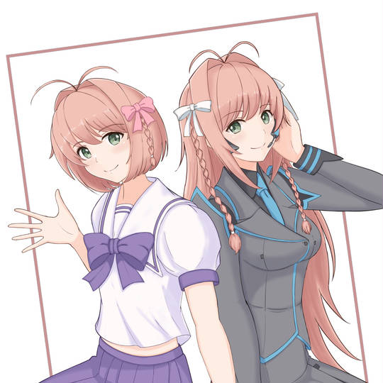 Chaos サイン 「涼宮 遥」「速瀬 水月」「涼宮 茜」 マブラヴ カオス