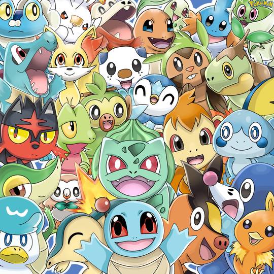 ポケモン 最初の3匹】ポケモン]初代御三家のいろんな進化見てると1