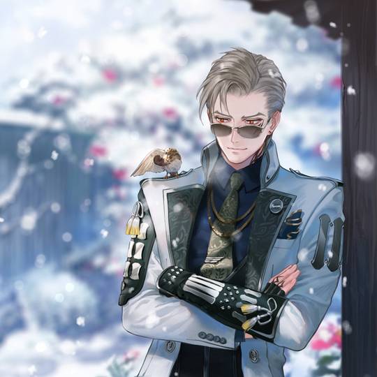 monky-frip 刀剣乱舞コラボ サングラス 山鳥毛 度なし 刀剣乱舞ONLINE