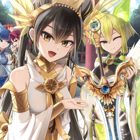 遊戯王 御巫奉サナキ 御巫神舞-二貴子 ウズヒメの御巫女 遊戯王】 剣