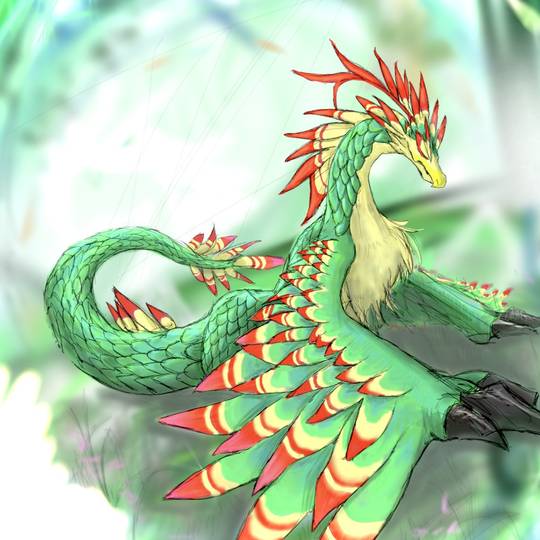 ぴ*る様 ククルカン 雷神竜ククルカン(【輝く風】型) 完成 | michwのオレカブログ