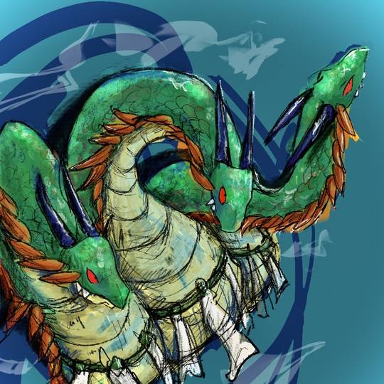 オレカバトル 祟竜ヤマタノオロチ GM個体 育成済み オレカバトル 祟竜