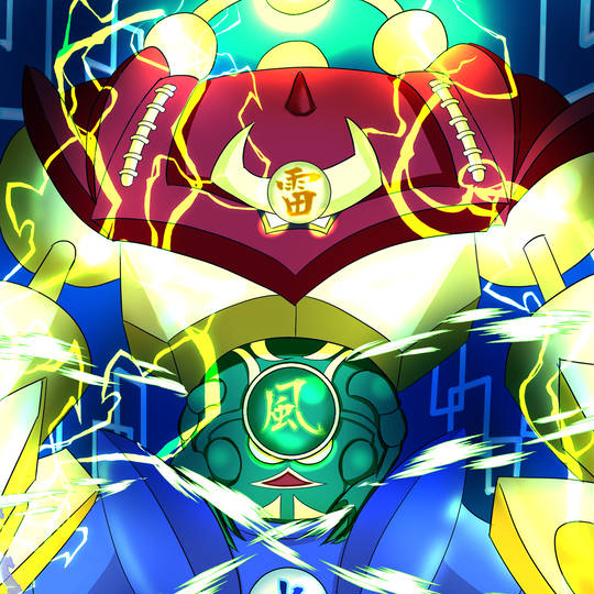 遊戯王OCG ゲートガーディアン・雷魔神・氷魔神・魔法神 セット