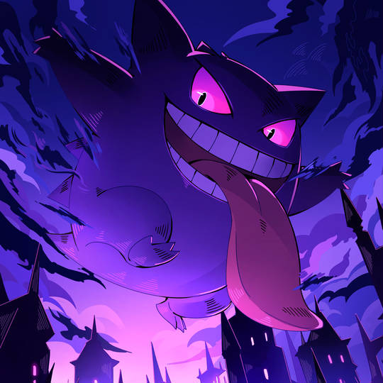 h*2様 ポケモン トップサン ゴース ゴースト ゲンガー USUM】ゲンガー