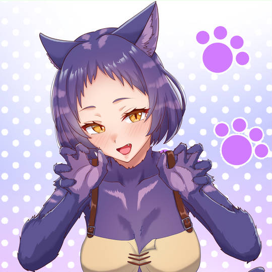 アラフォー男の異世界通販　ミャレー役富田美憂さんのサイン入りポストカード ミャレー（CV：富田美憂） - アニメ「アラフォー男の異世界通販