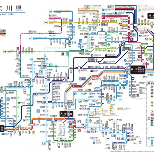 神奈川県内の駅一覧 (かながわけんないのえきいちらん)とは【ピクシブ