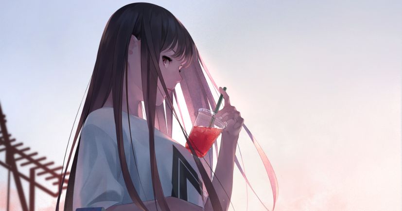Looking stylish with oversized clothes. Illustrations of Oversized T-Shirts