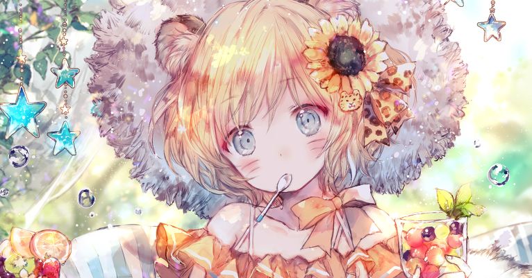 Running towards summer! Illustrations of Girls Wearing Sandals