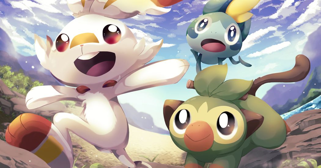 Pokemon Sword and Shield Fan Art