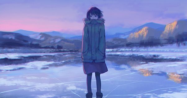 Drawings of Ice - Frozen in Silence.
