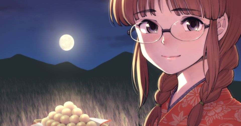Illuminate the night sky. Illustrations of Moon Gazing