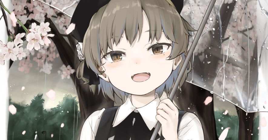 The appeal of the shape of your mouth♡ Drawings of Girls with Cute Canines