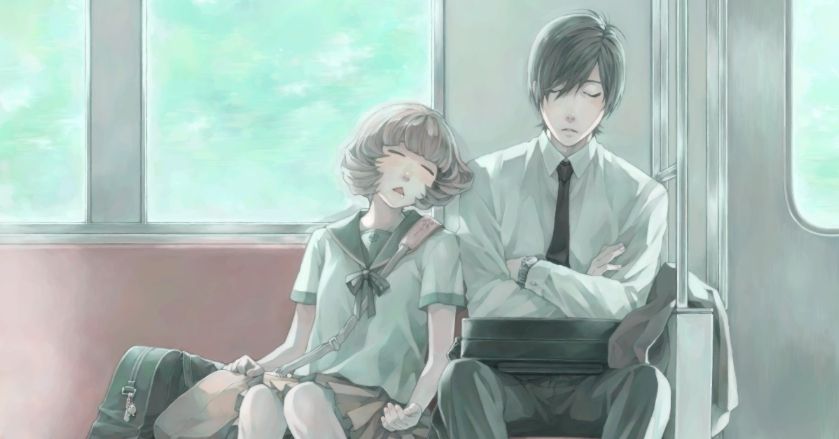 Reach me on your tiptoes. Illustrations of Age Difference