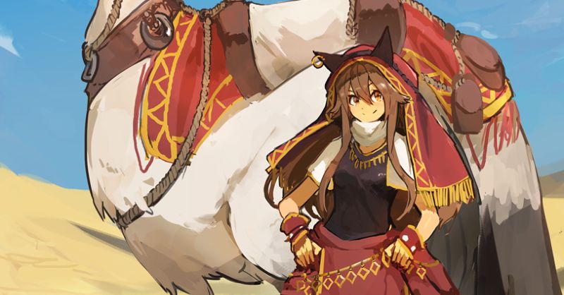Illustrations that Will Make you Want to Travel to the Desert - Seeking Romance