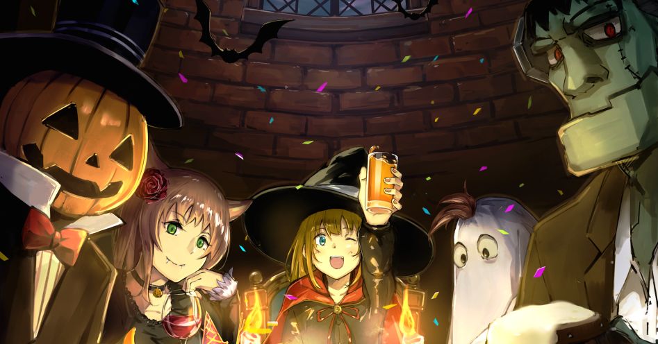 This Halloween, would you like to admire the costumes in drawings?