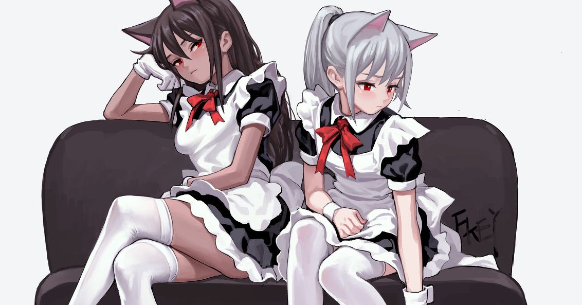 Drawings of Knee-high Sock Girls - Aiming for absolute territory♡