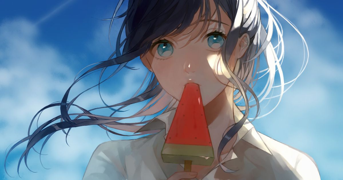 Drawings of Watermelon Bars - Delicious down to the seed♡