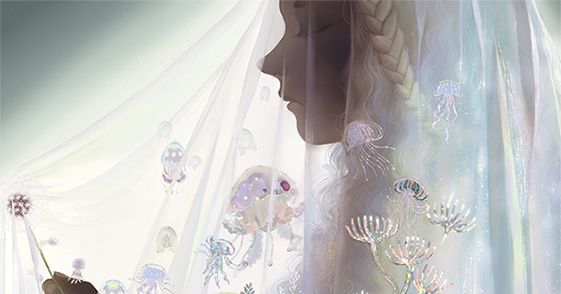 Drawings of Veils - A beautiful decoration for you.