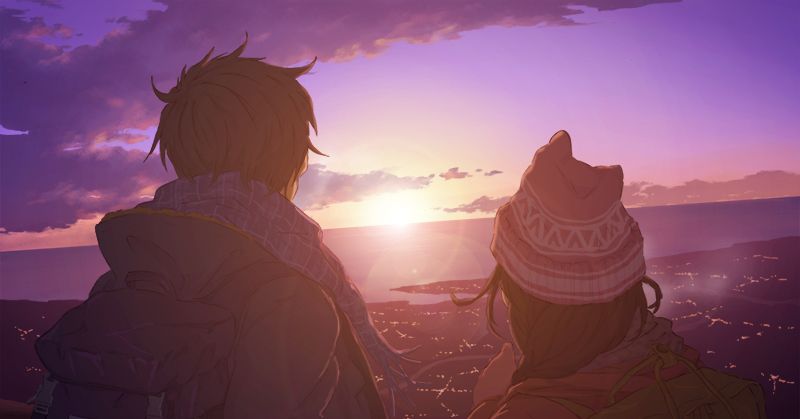 Sunrise Drawings - The beginning of a day.