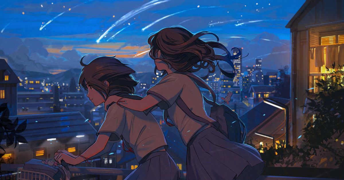 Drawings of Shooting Stars - Oh, I saw one!