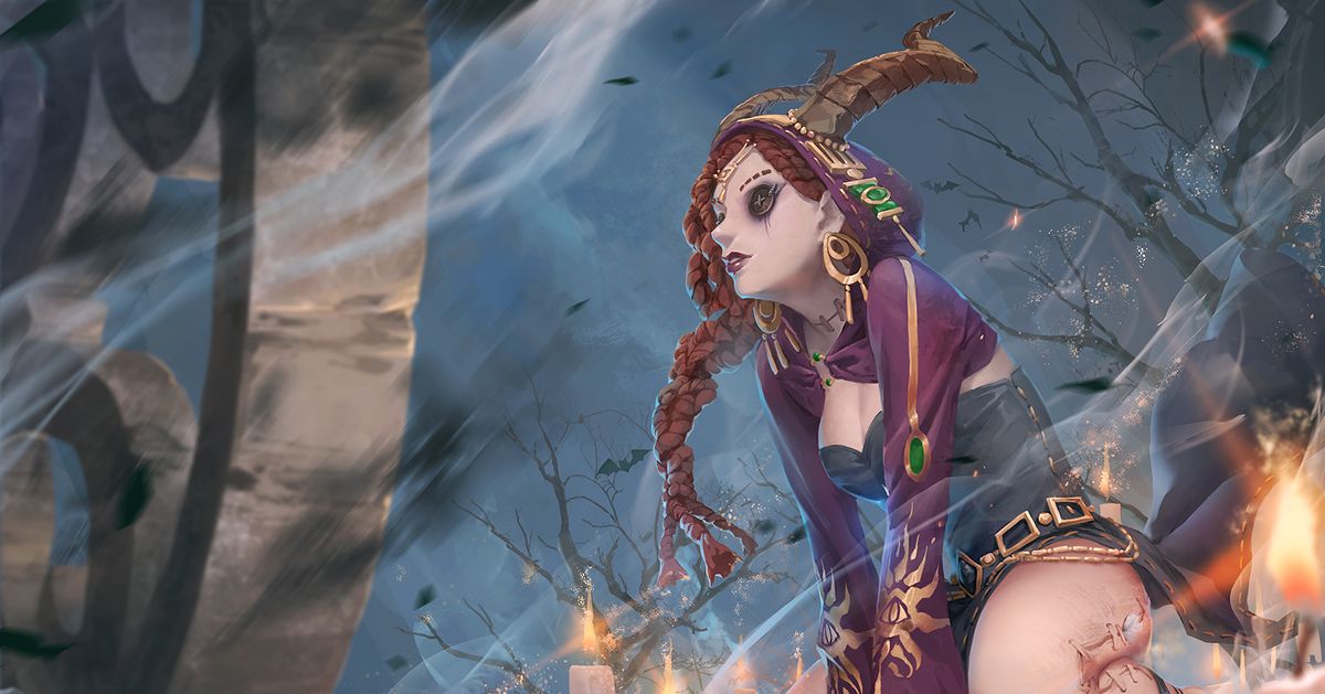 Fan-art of the Horror Game Identity V - Flight or fight?
