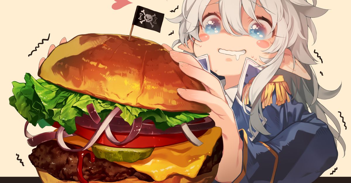 ハンバーガーのイラスト特集