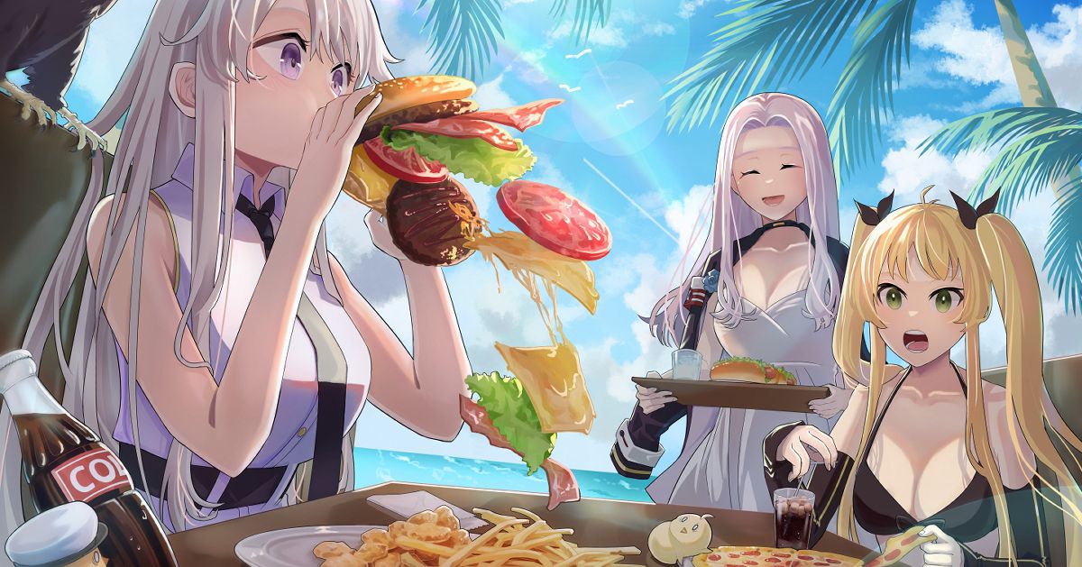 Drawings Featuring Junk Food - So Many Flavors to Savor